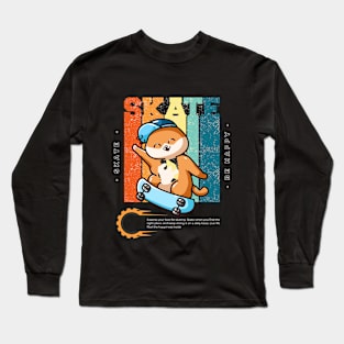 Love Skating Long Sleeve T-Shirt